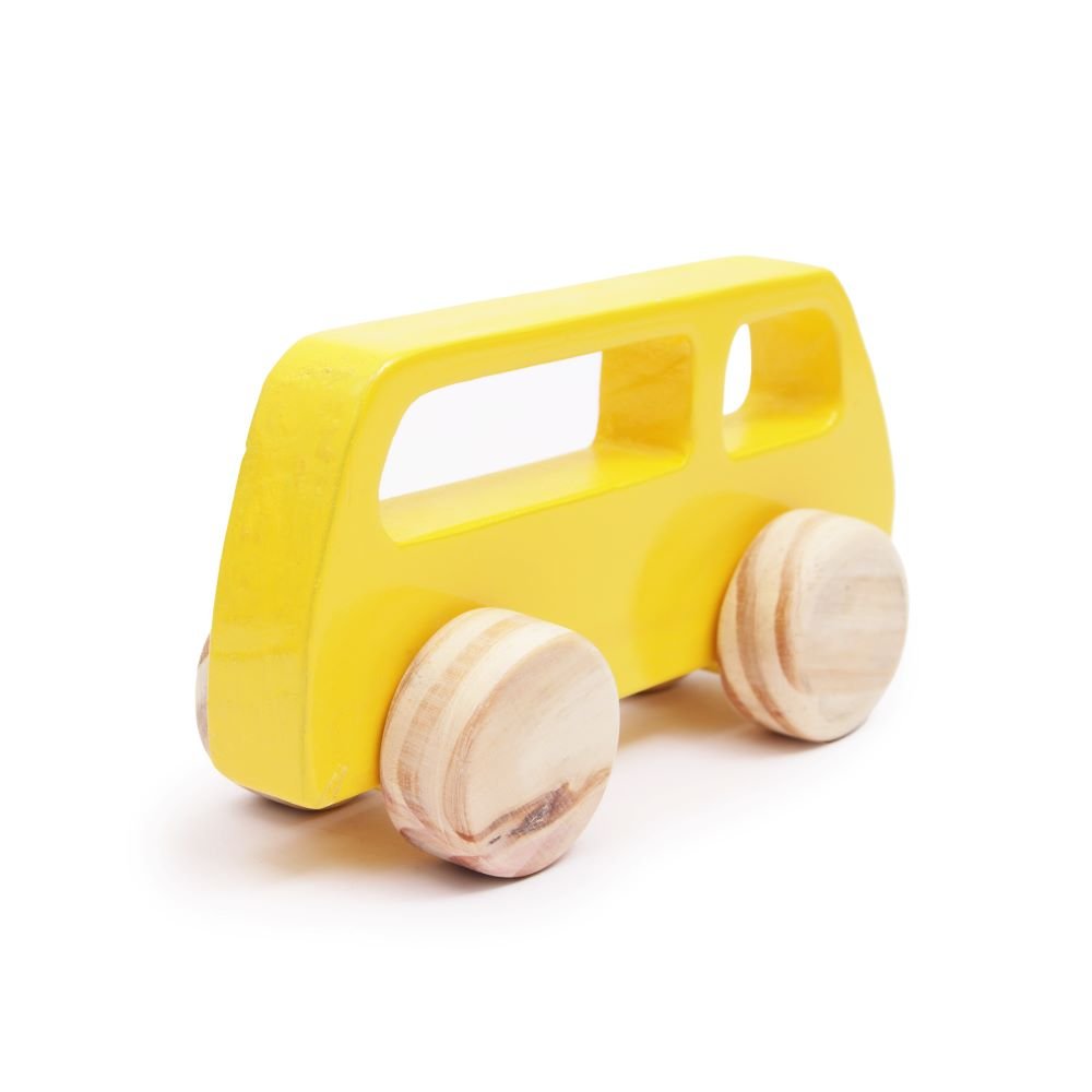 Wooden Push Toy Van