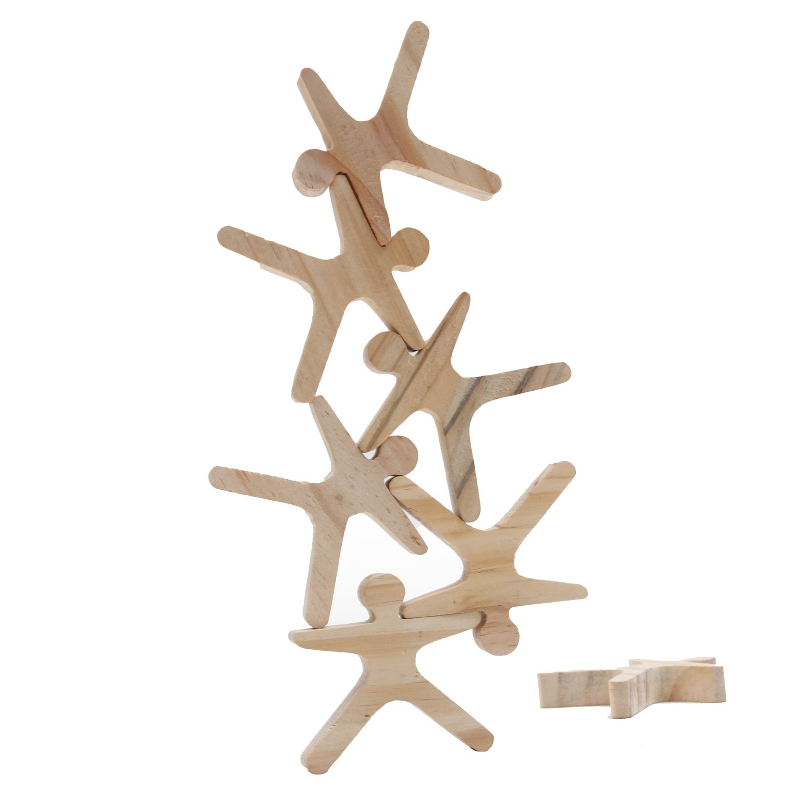 Wooden Human Stackers