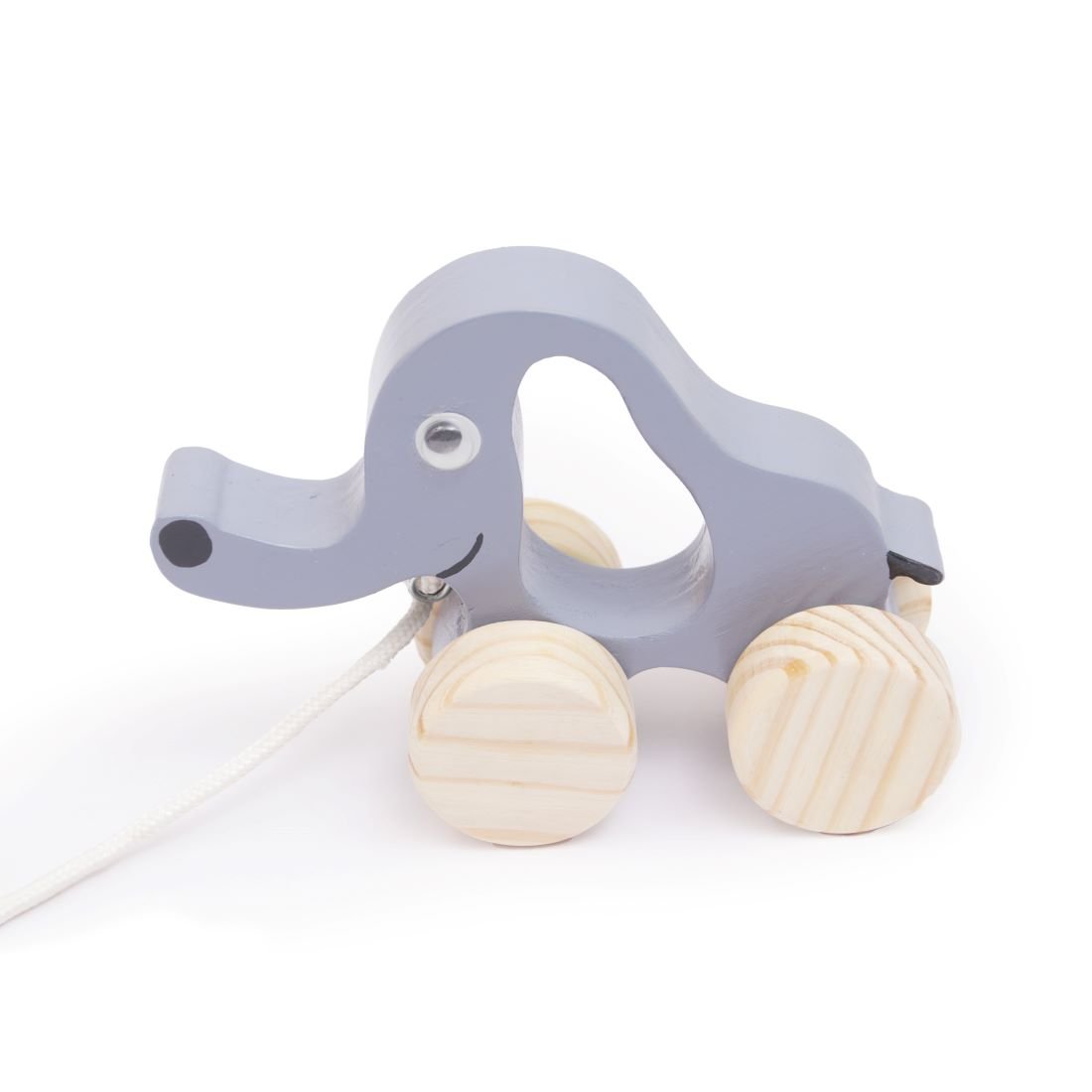 Wooden Pull Along Elephant Toys