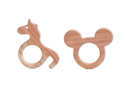 Neem Teethers Combo – Mickey Mouse & Unicorn (Pack of 2)