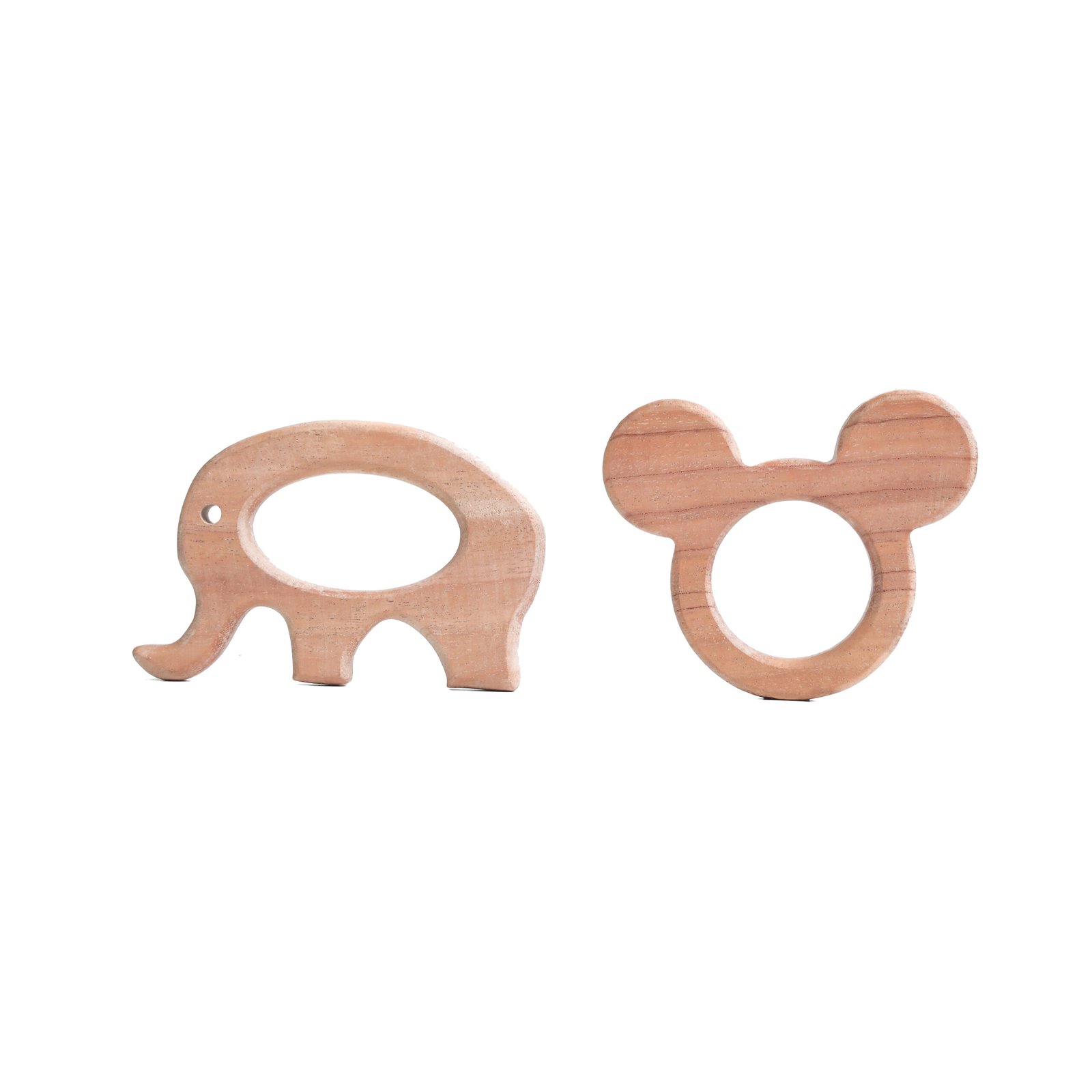 Neem Teethers Combo – Mickey Mouse & Elephant (Pack of 2)