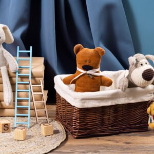 Wooden Newborn Babies Combo Gift Set Toys